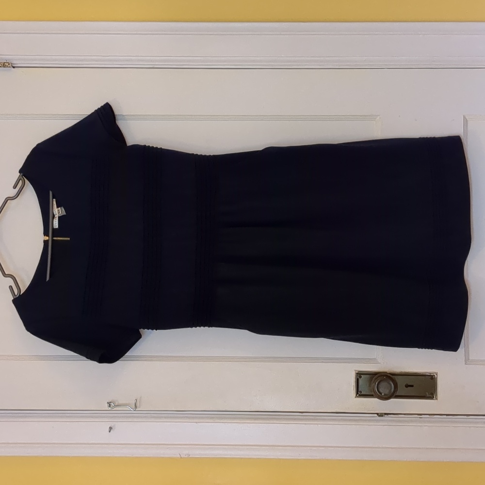 *3/$25 Uttam Boutique navy blue dress with pockets